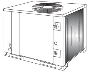 York Outdoor Condensing Unit H3CE120A25