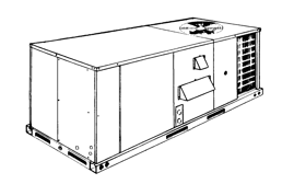 York GAS / ELECTRIC SINGLE PACKAGE AIR CONDITIONERS D7CG048