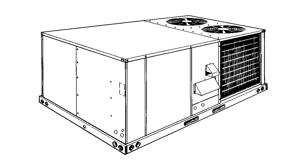York GAS / ELECTRIC SINGLE PACKAGE AIR CONDITIONERS D3CG102