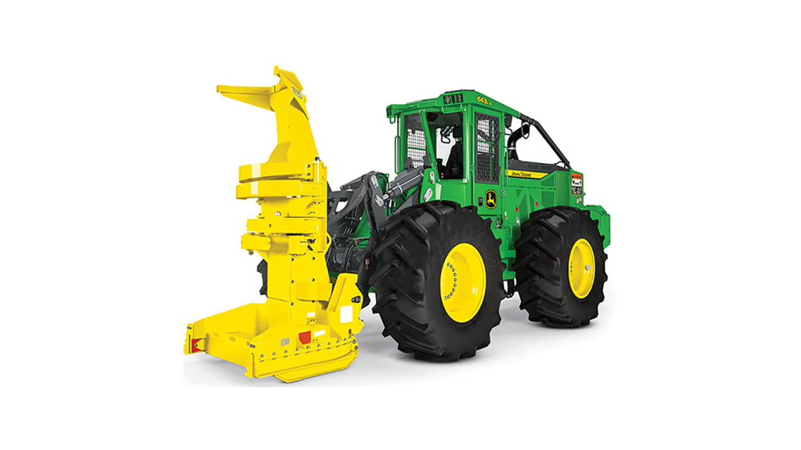 John Deere Wheeled Feller Buncher 643L