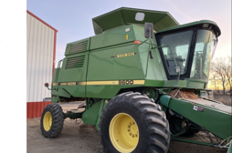 John Deere Maximizer and Sidehill Combine 9600