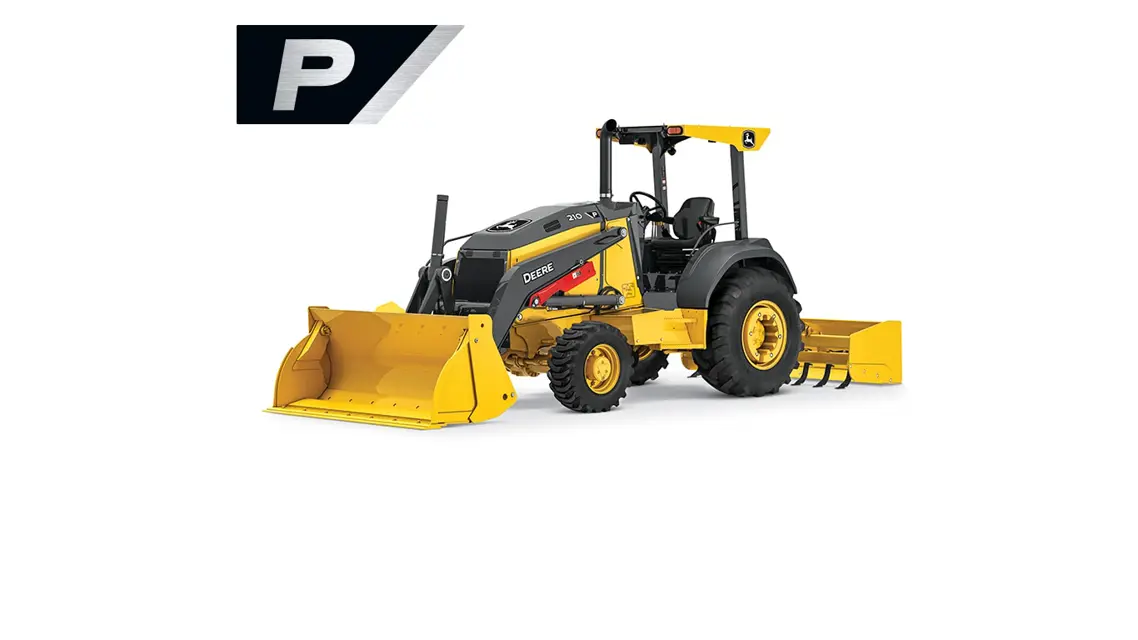 John Deere Backhoe Loader 210P