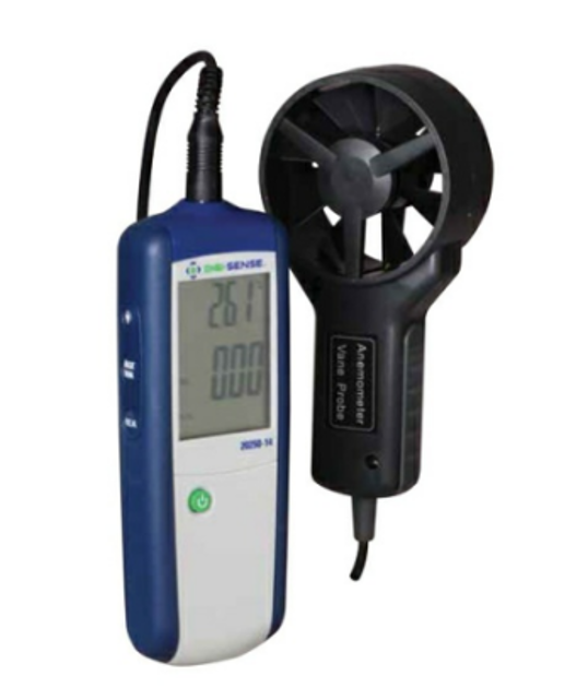 Cole-Parmer Instrument Company CFM/CMM Vane Thermoanemometer 20250-14