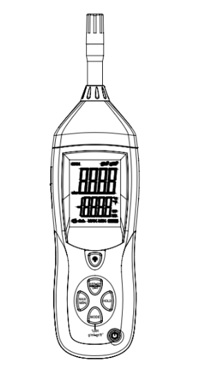 Cole-Parmer Instrument Company Professional Thermohygrometer 20250-21