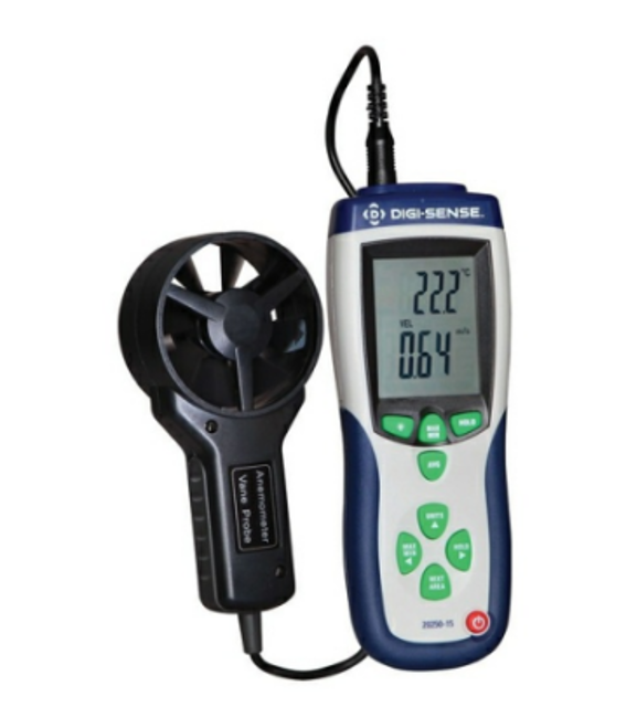 Cole-Parmer Instrument Company Vane Thermoanemometer 20250-15