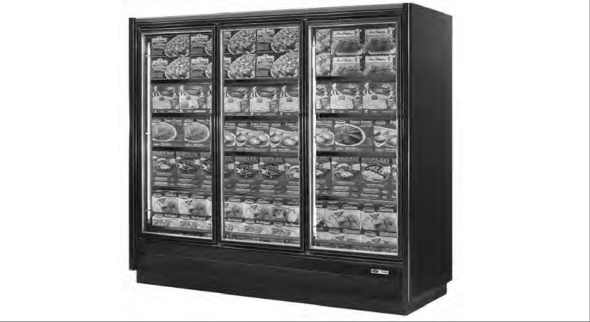 Tyler Refrigeration Glass Door Display A5NGBB
