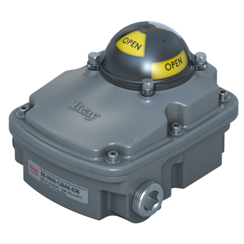 Bray INTRINSICALLY SAFE VALVE STATUS MONITOR 5B - Aluminum Trim