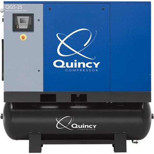 Quincy Oil-Injected Rotary Screw Compressor QGS-25