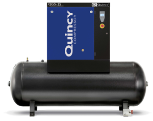 Quincy Oil-Injected Rotary Screw Compressor QGS-15