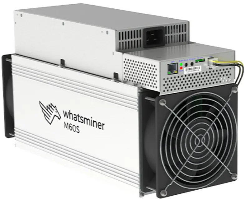 Shenzhen MicroBT Electronics Technology Bitcoin Miner M60S