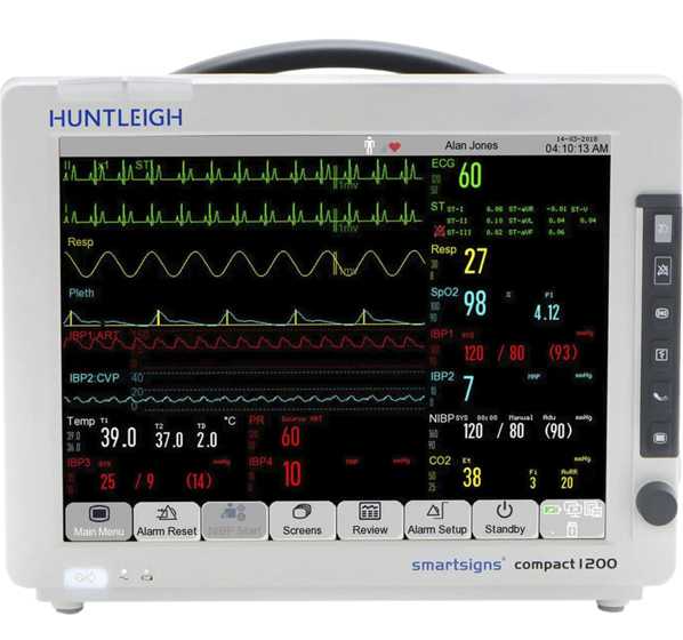 Huntleigh Healthcare Multi-Parameter Patient Monitor SC1200