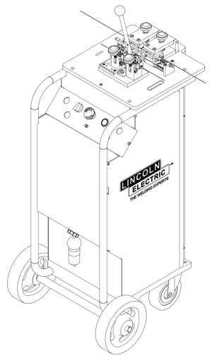 Lincoln Electric Butt Welder Docking Station