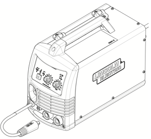 Lincoln Electric Multiprocess Wire Feeder Welder 180i MP