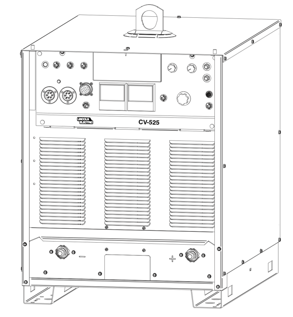 Lincoln Electric Welder CV-525