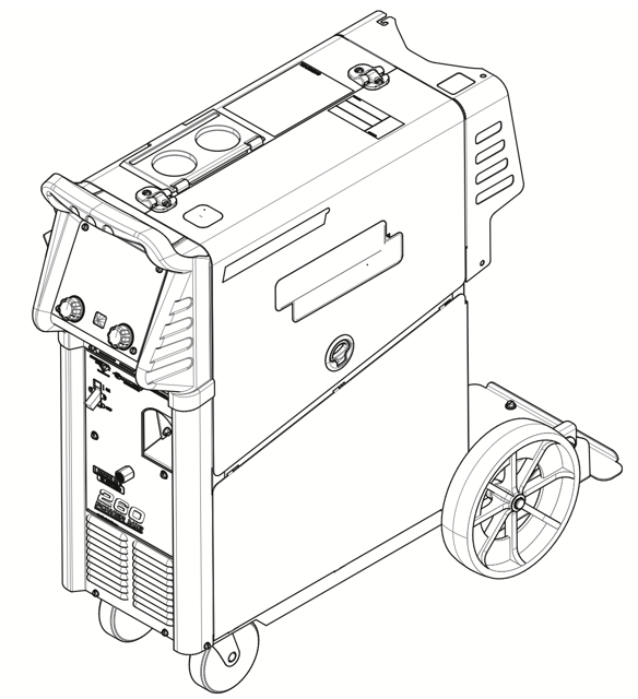 Lincoln Electric Welding Machine Power MIG 360