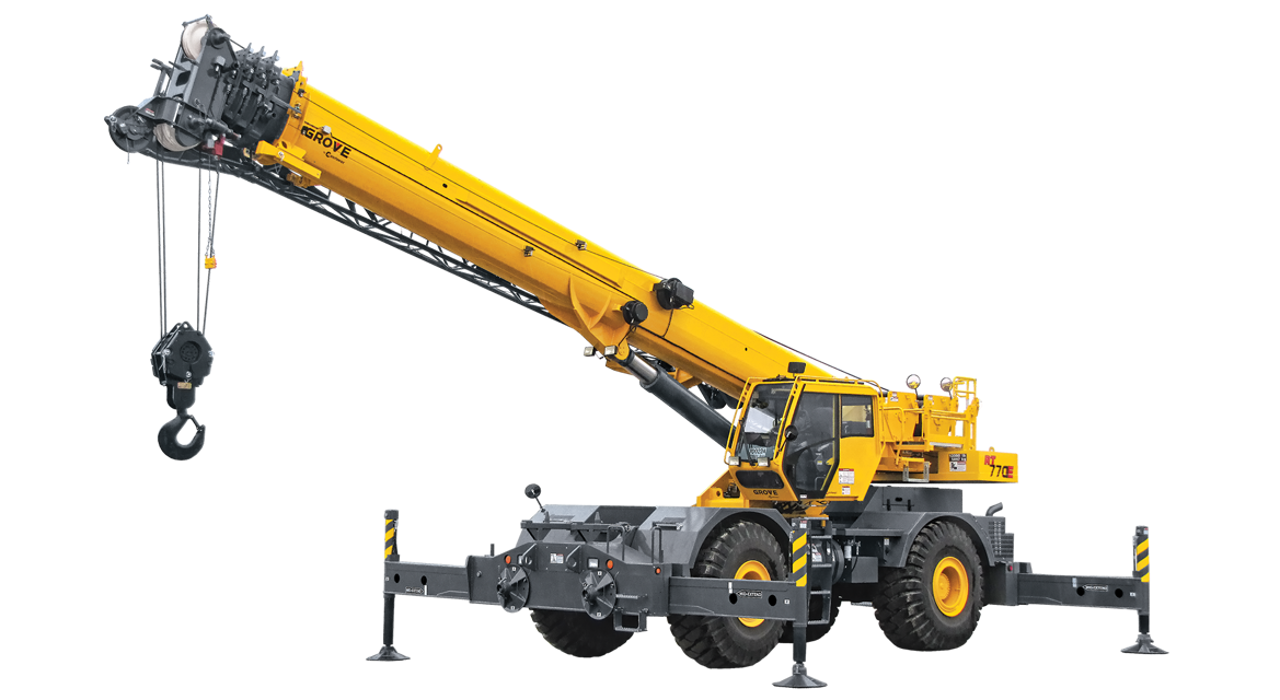 Manitowoc Rough-Terrain Crane RT770E