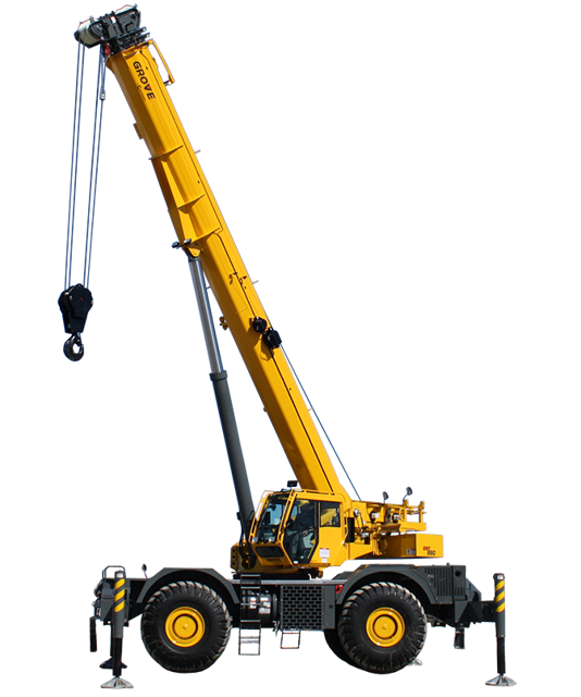 Manitowoc Rough-Terrain Crane GRT880