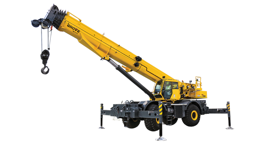 Manitowoc Rough-Terrain Crane GRT8100