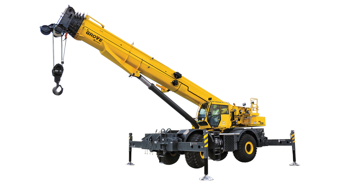 Manitowoc Rough-Terrain Crane GRT8100