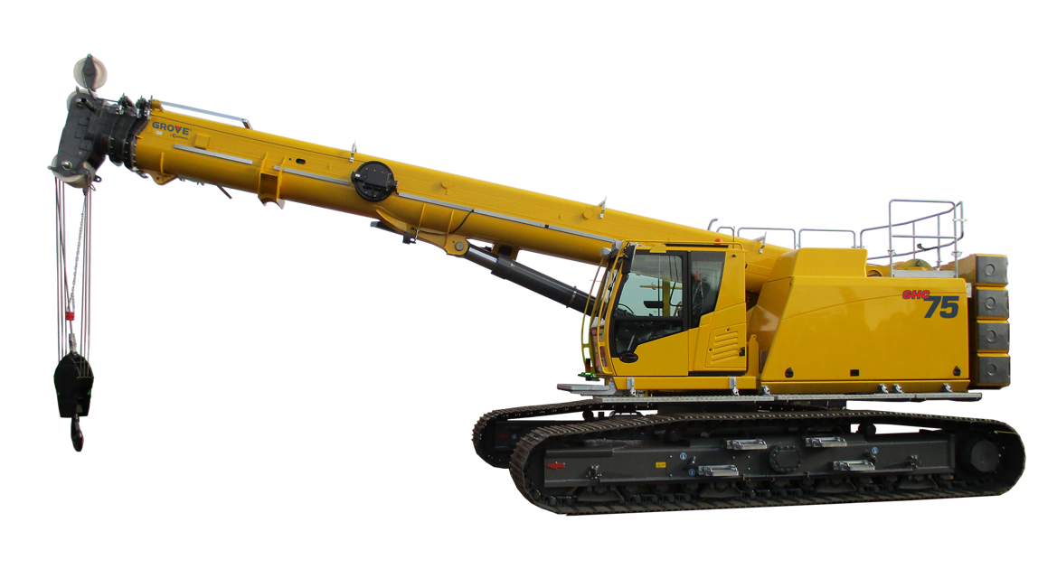 Manitowoc Telescoping Crawler Crane GHC75