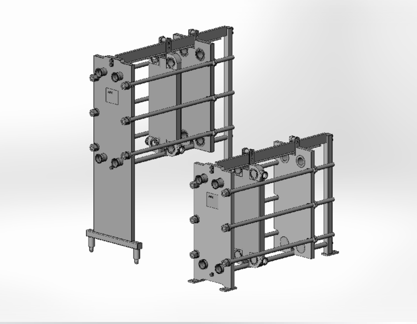 AGC Heat Transfer Frame Heat Exchanger PRO2-DF
