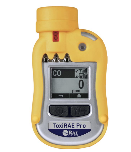 Honeywell Wireless Personal Monitor for Toxic Gases and Oxygen ToxiRAE Pro PGM-1860