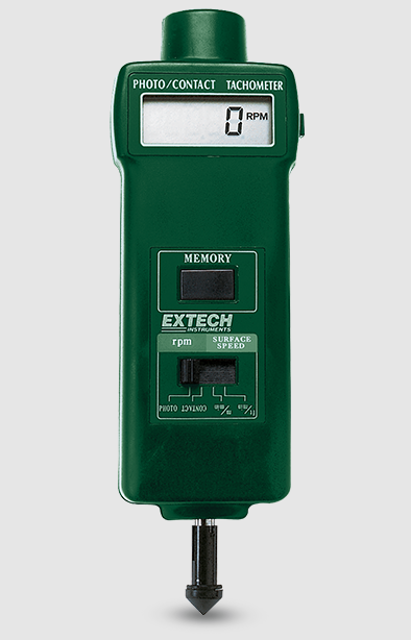 FLIR Commercial Systems Combination Contact/Photo Tachometer 461895