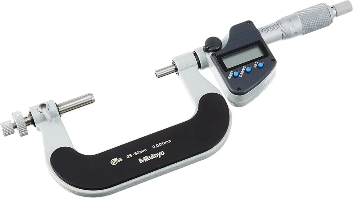 Mitutoyo Digital Gear Tooth Micrometer 324-252-30 GMB-50MX