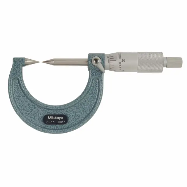 Mitutoyo Plan Point Micrometer 112-225