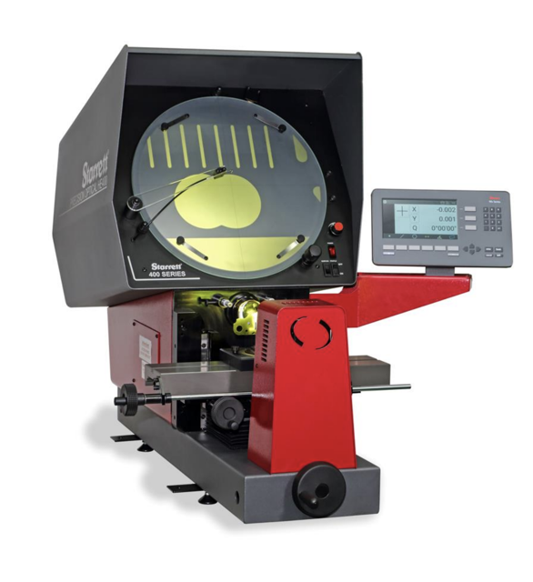 Starrett Benchtop Horizontal Optical Comparator HE400