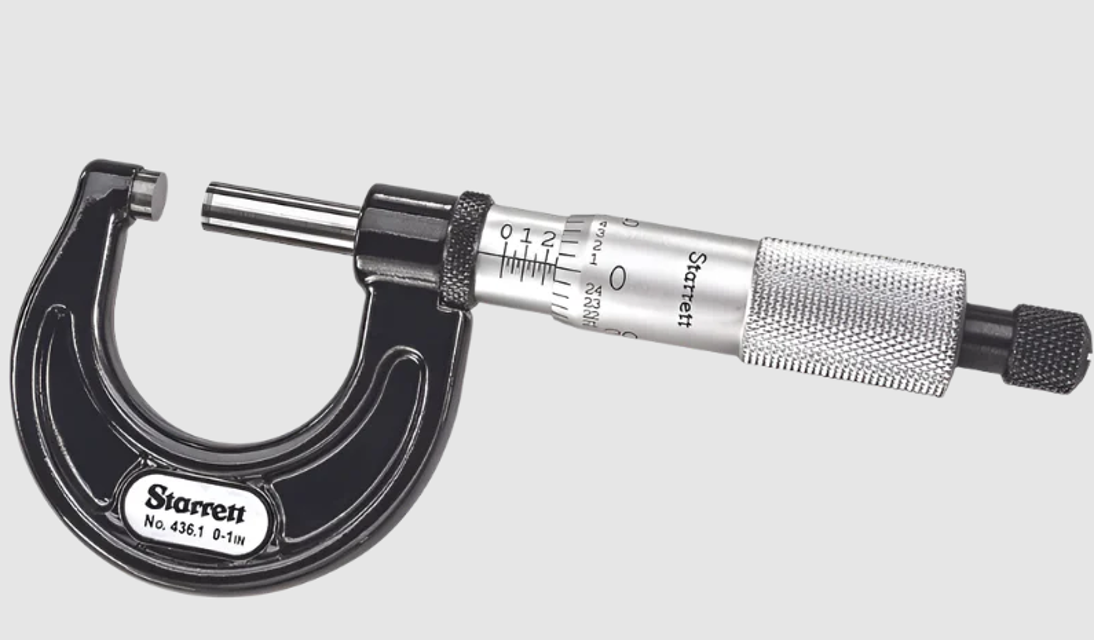 Starrett Outside Micrometer 436.1