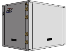 Maritime Geothermal Water-to-Water Heat Pump W-100-AC-P-4S