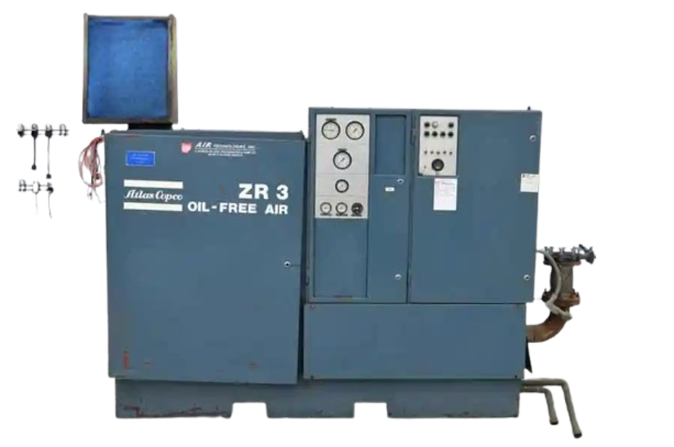 Atlas Copco Stationary Rotary Screw Compressor ZR3