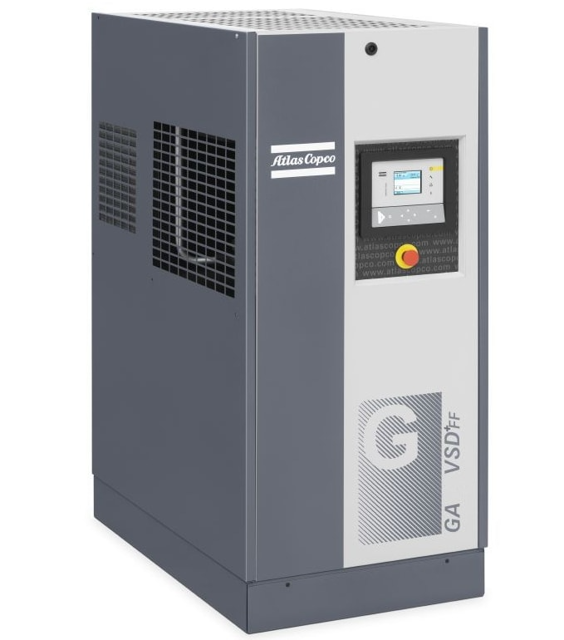 Atlas Copco Oil-Injected Rotary Screw Compressor GA18VSD+