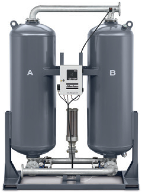 Atlas Copco Heatless Desiccant Air Dryer CD520