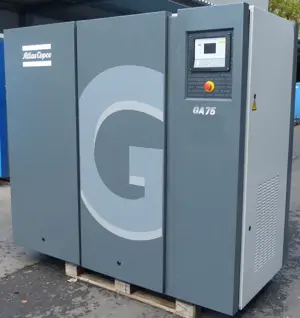 Atlas Copco Oil-injected rotary screw compressors GA75FF