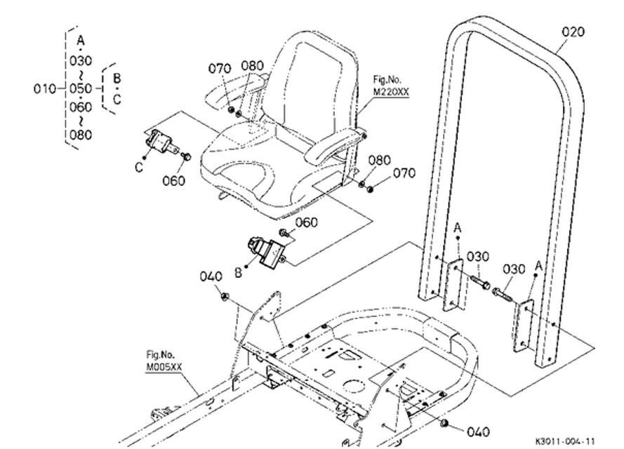 Kubota Rops Kit SFZG-124