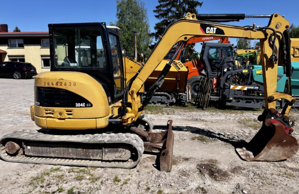Caterpillar Mini Hydraulic Excavator 304C CR