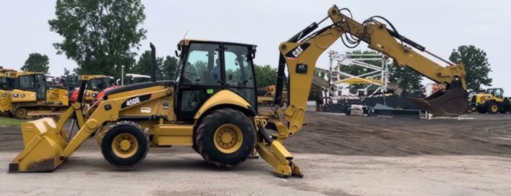Caterpillar Backhoe Loader 450E