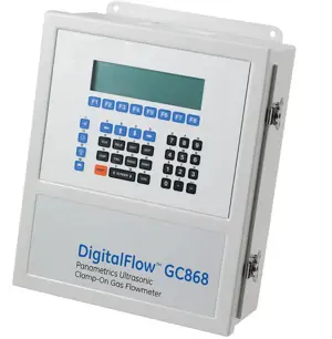Baker Hughes Gas Clamp-On Ultrasonic Flowmeter GC868