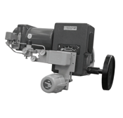 Baker Hughes Heavy Duty Control Butterfly Valve with Actuator Model 35 37002 Series MiniTork II