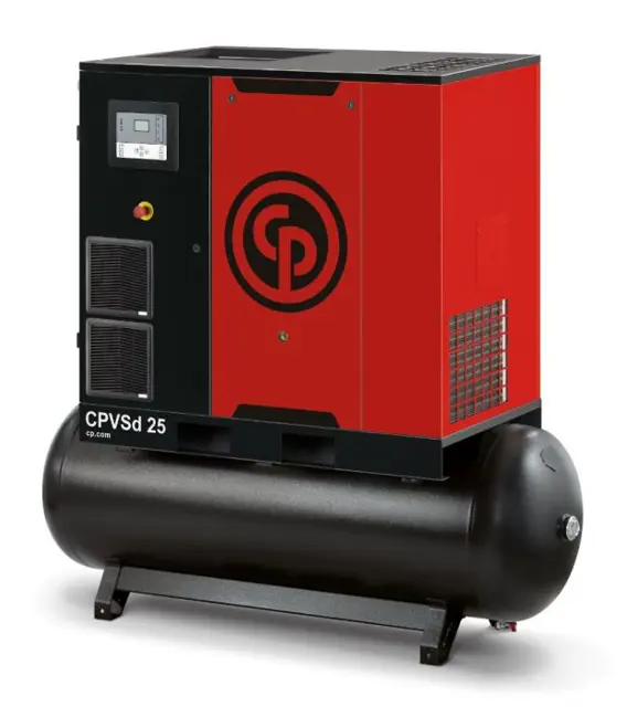 Chicago Pneumatic Air Compressor CPVS 25