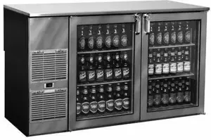 Glastender Vertical Door Cooler LP84*