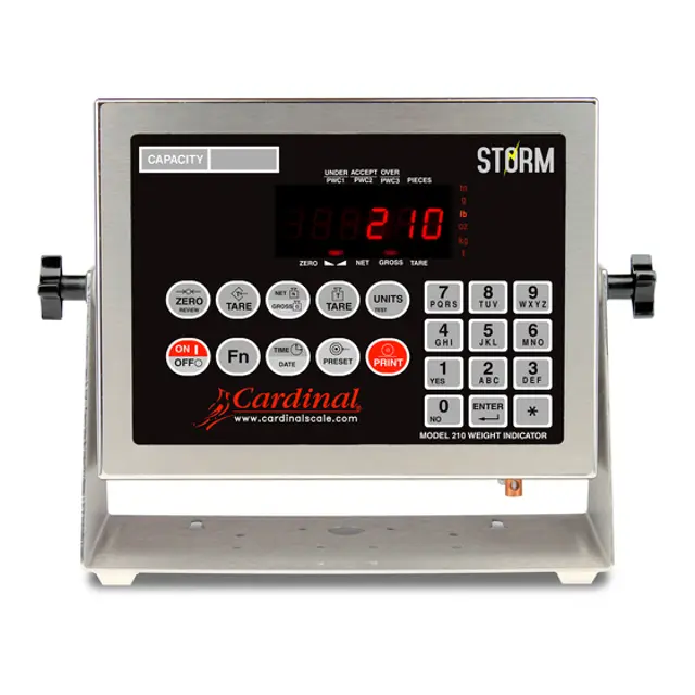 Cardinal Scale Manufacturing Weight Indicator 210