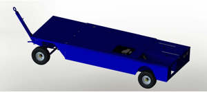 Par-Kan Company Gallon Low Profile Lav Cart LVC250LP