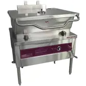 Crown Gas Floor Model Braising Pan With Manual Gearbox Tilt GS-40