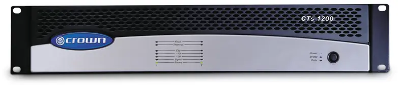 Crown Power Amplifier CTS 1200