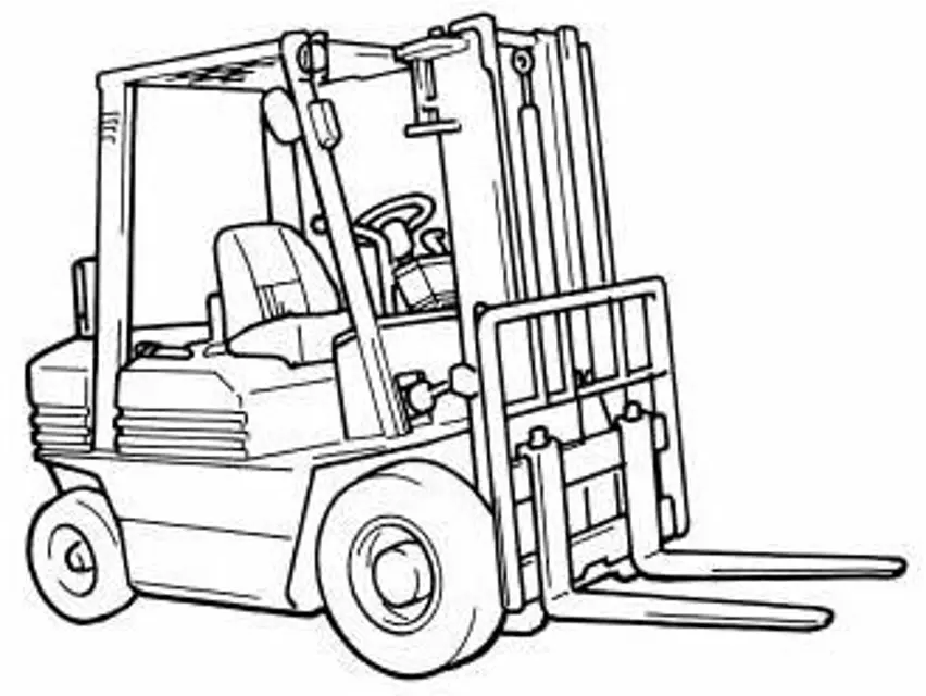 Toyota Forklift 5FD14
