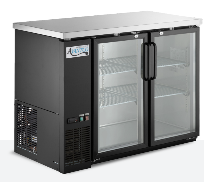Avantco Back Bar Refrigerator 178UBB3HC
