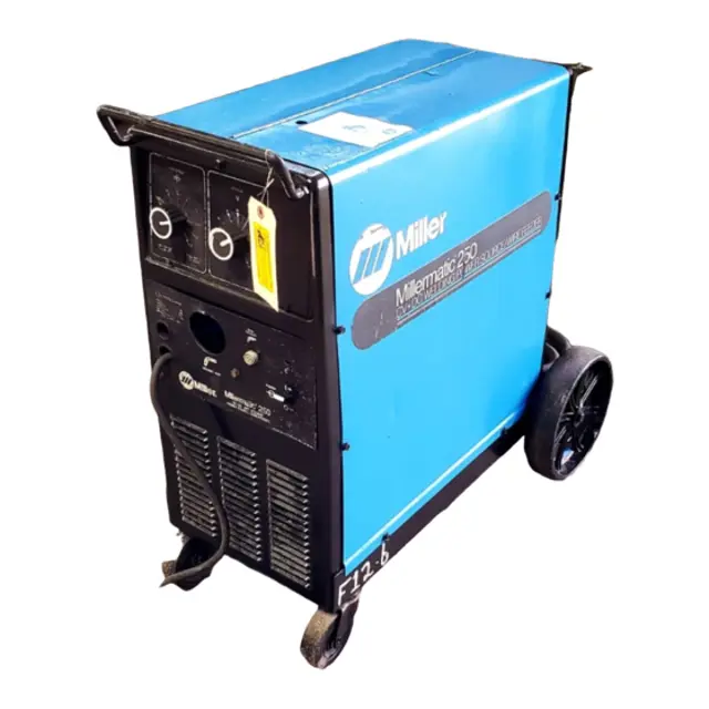 Miller Arc Welding Power Source And Wire Feeder Millermatic 250